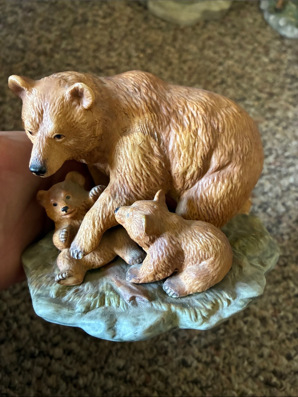Brown Bear Family Figurine - Home Accent
